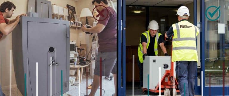 professional safe installation vs DIY